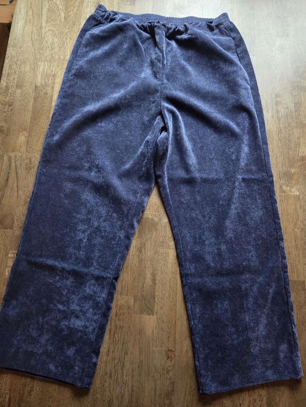 Satin Velvet Sheen Corduroy Lightweight Casual Trousers